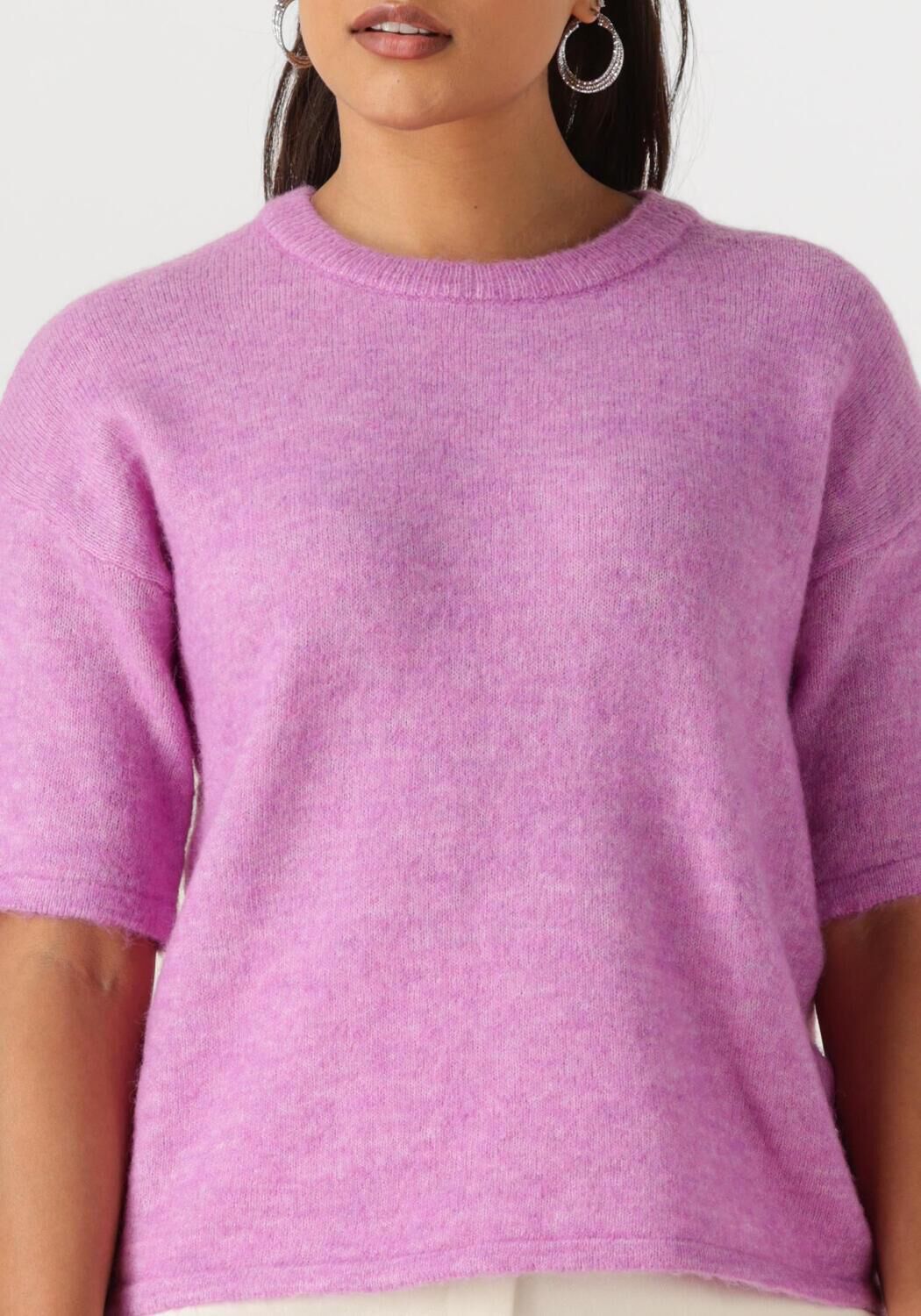 SELECTED FEMME Dames Tops & T-shirts Slfmaline-liliana 2 4 Knit O-neck Roze