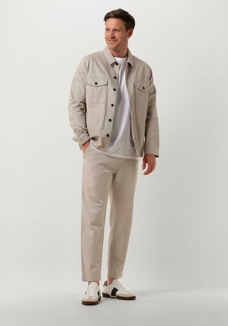 Lichtgrijze HUGO Overshirt ENALU - large