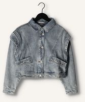 Blauwe INDIAN BLUE JEANS Spijkerjas DENIM JACKET CAPSLEEVE Blauwe INDIAN BLUE JEANS Spijkerjas DENIM JACKET CAPSLEEVE - medium