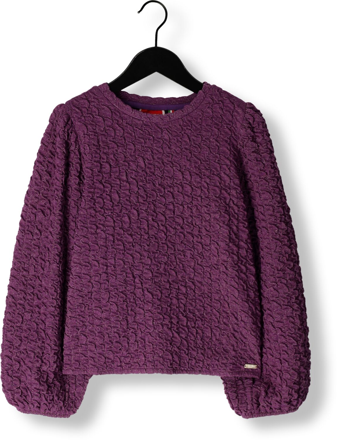 VINGINO sweater Trui Paars Meisjes Katoen Ronde hals Effen 140