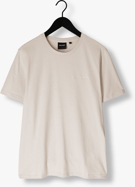 Beige LYLE & SCOTT T-shirt EMBROIDERED T-SHIRT - large