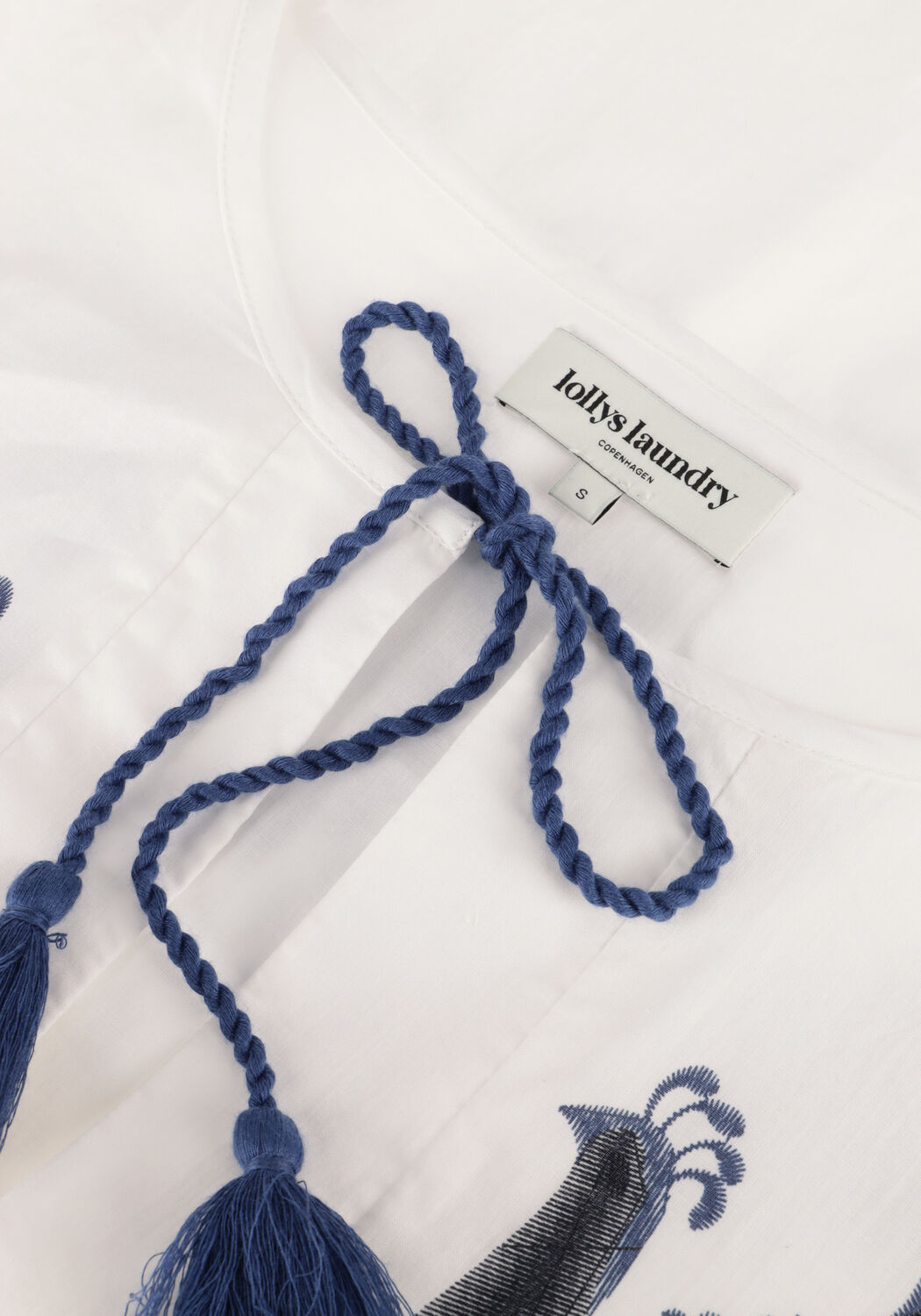 Witte LOLLYS LAUNDRY Blouses ASKARLL BLOUSE - large