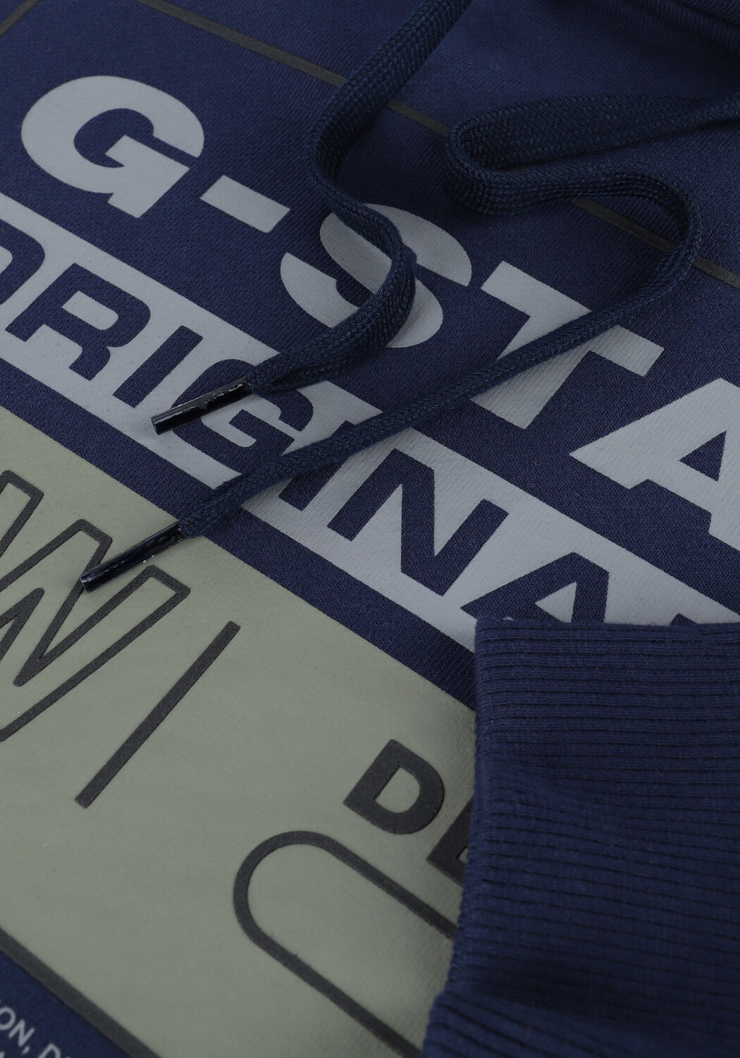 Donkerblauwe G-STAR RAW Sweater ORIGINALS HDD SW - large