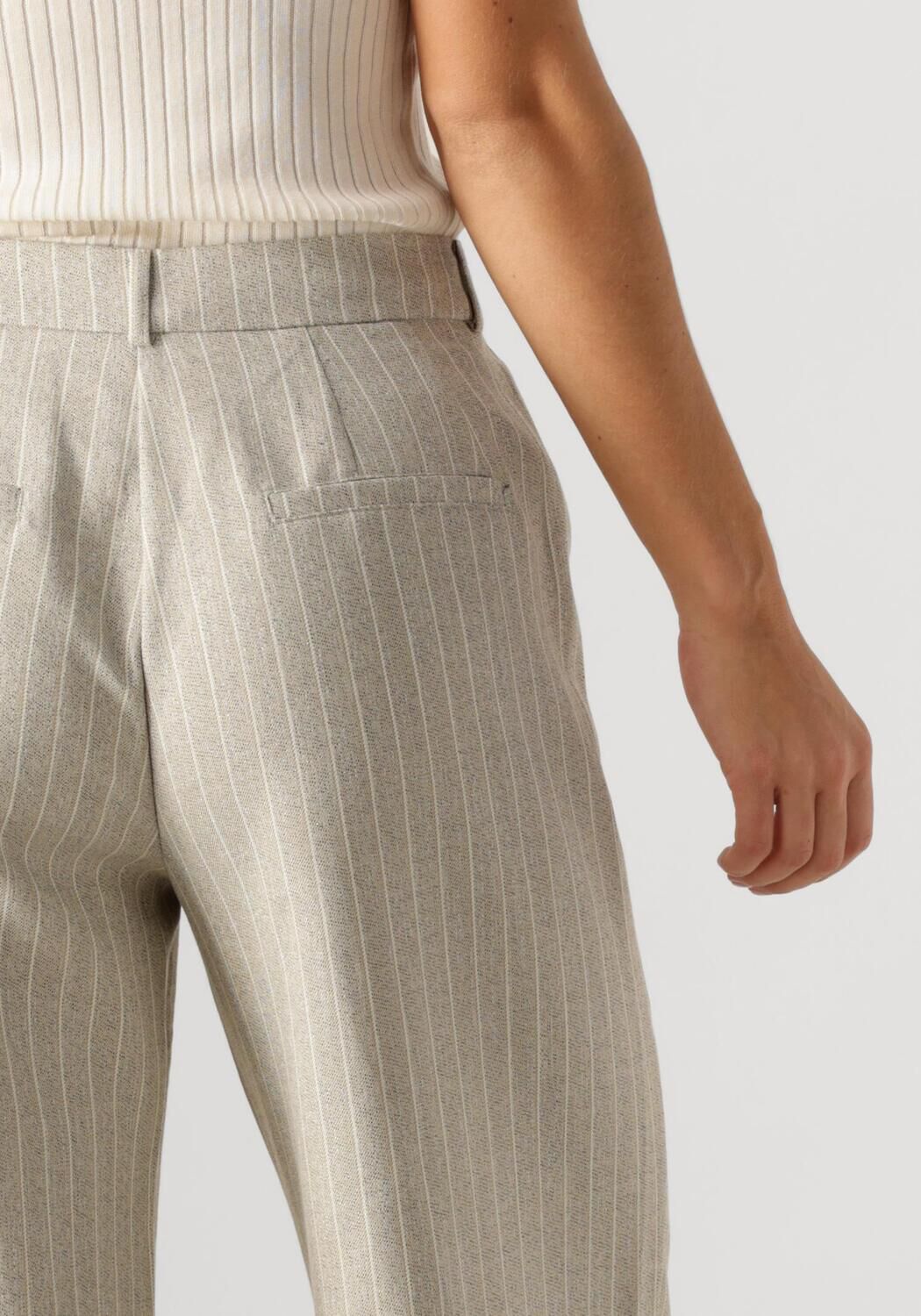AIMEE THE LABEL Dames Broeken Edwin Grijs