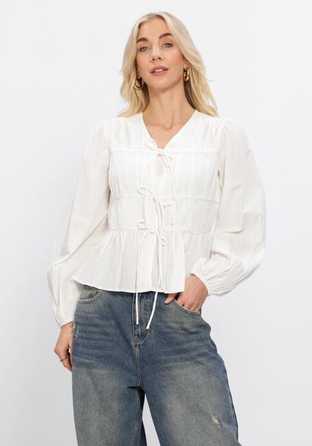 Witte Y.A.S. Tops & T-shirts YASEBBA LS TOP - large