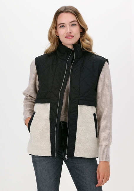 Zwarte MSCH COPENHAGEN Bodywarmer ADINA KIARA WAISTCOAT - large