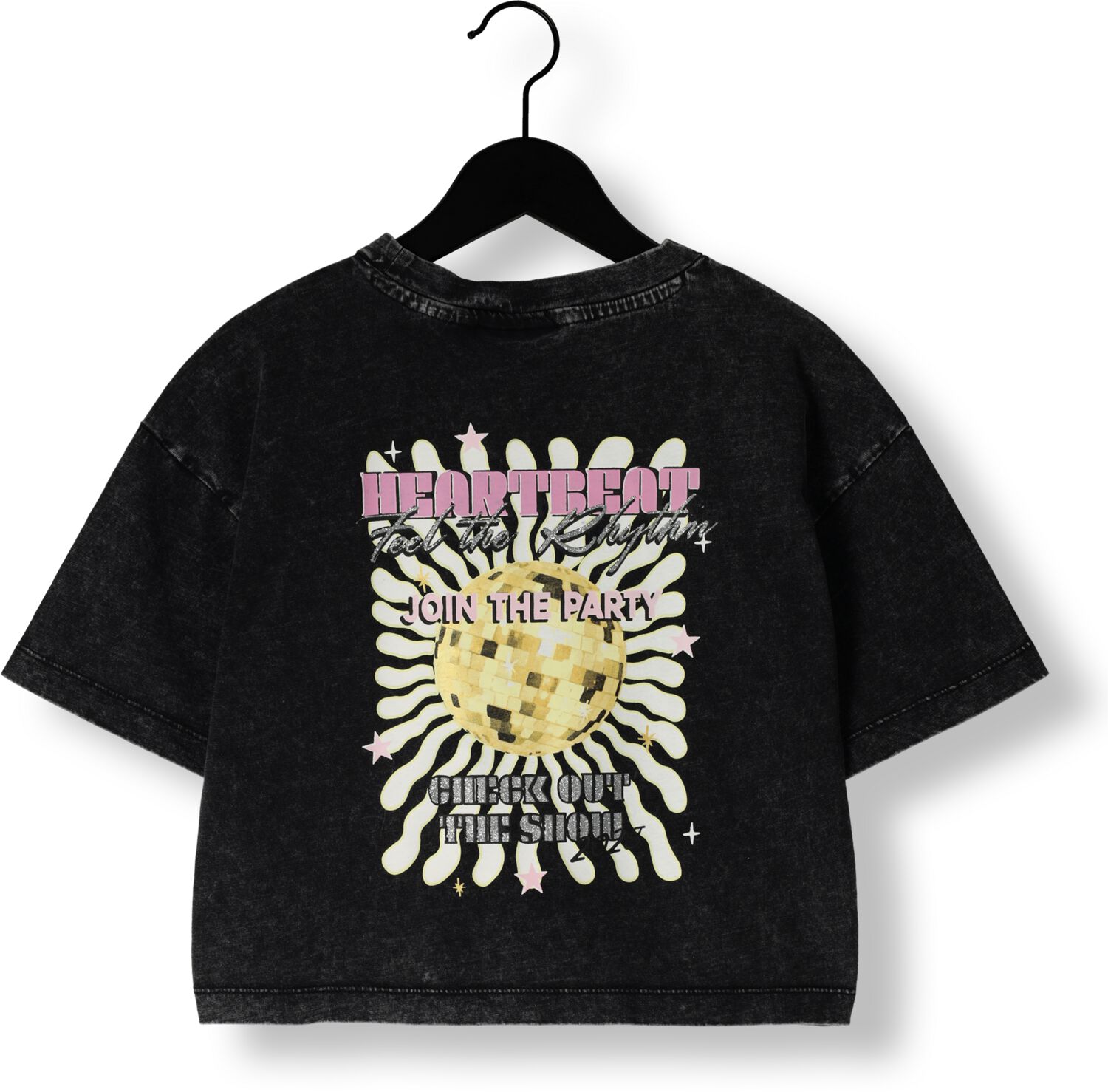 VINGINO Meisjes Tops & T-shirts Harmony Zwart
