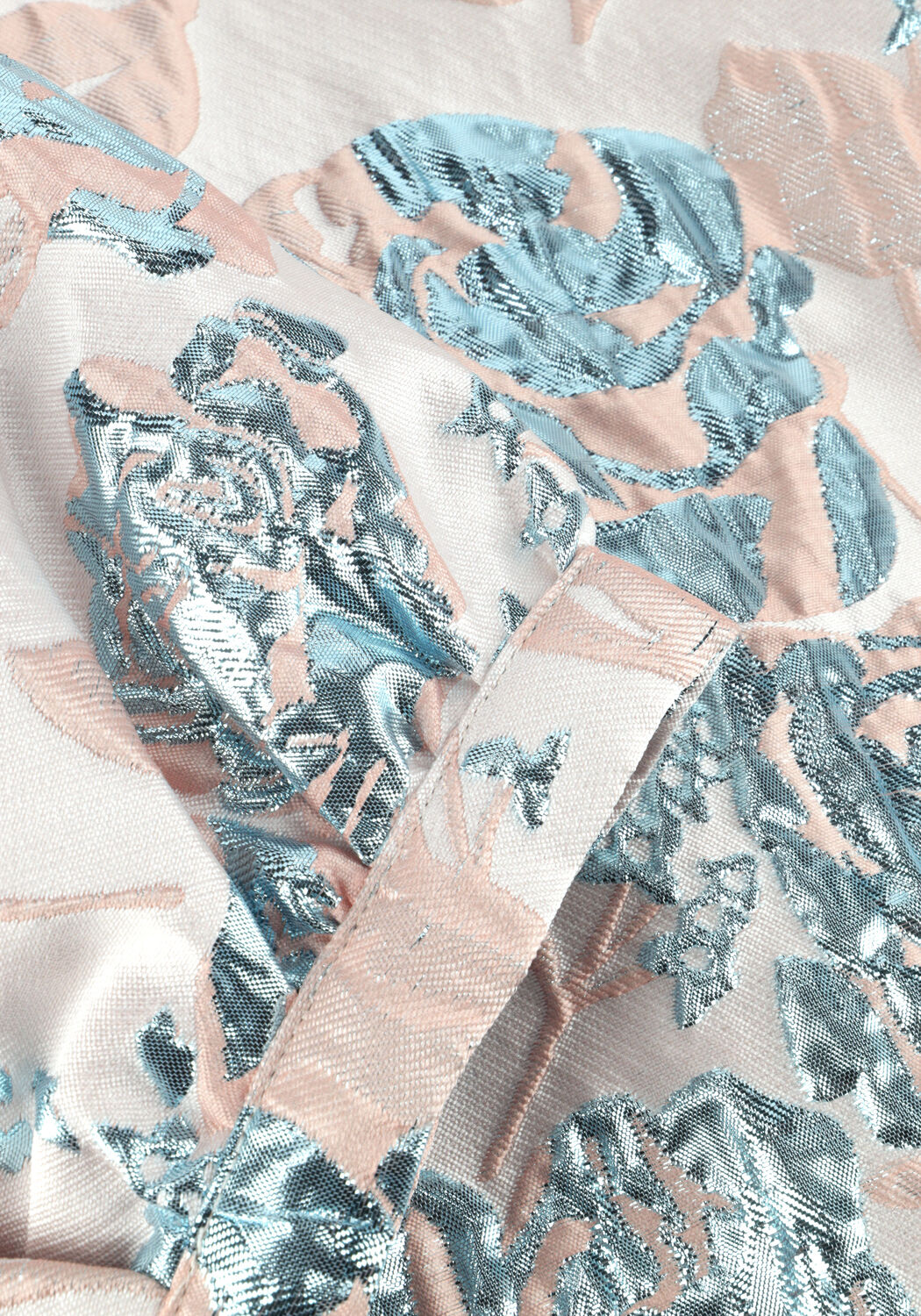 Lichtroze SELECTED WOMEN Mini jurk SLFDEMMI-SIV SS WRAP DRESS - large