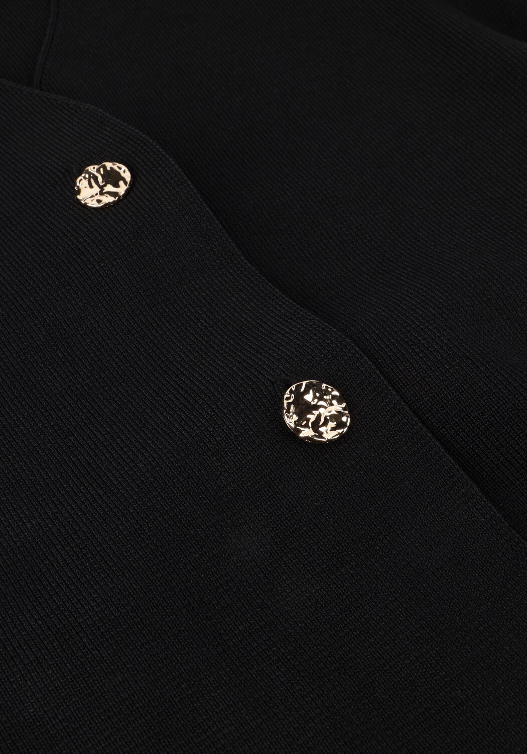 Zwarte NOTRE-V Top NV-FUMIE - large