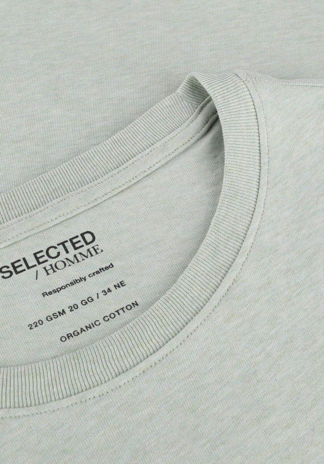 Mint SELECTED MEN T-shirt SLHLOOSEGILMAN220 SS O-NECK TE - large