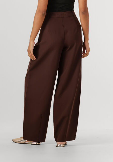 Bruine REFINED DEPARTMENT Wijde broek KALY - large