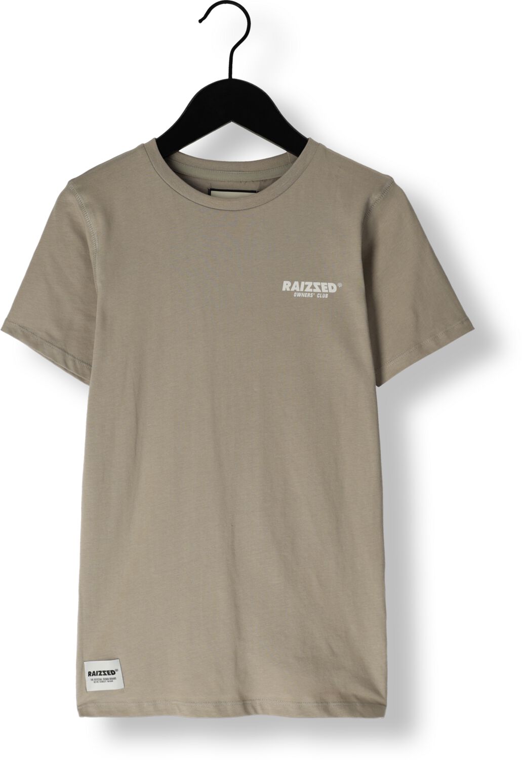 Raizzed T-shirt Biraro met backprint zand Beige Jongens Katoen Ronde hals 128