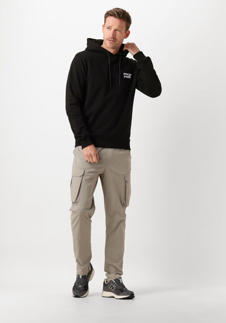 Zwarte PURE PATH Trui REGULAR FIT SWEATERS HOODIE302 - large