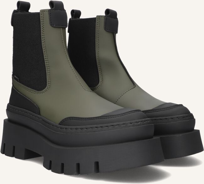 Groene BRONX Enkelboots EVI-ANN 47427 Groene BRONX Enkelboots EVI-ANN 47427 - large