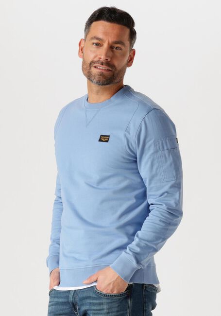 Blauwe PME LEGEND Sweater CREWNECK AIRSTRIP SWEAT - large