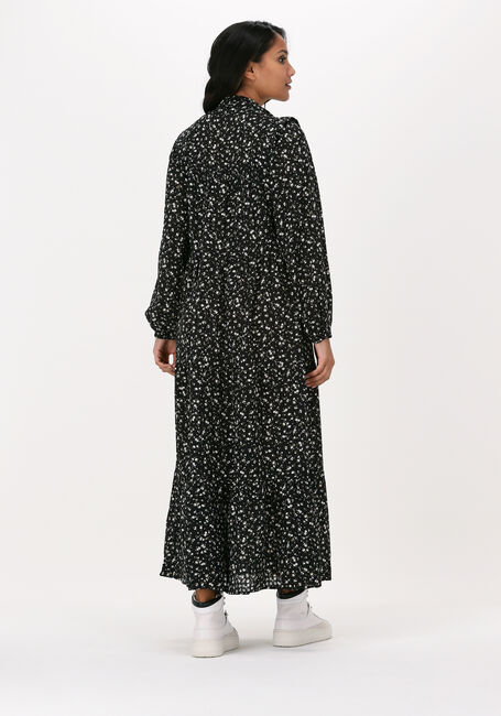 Zwarte MSCH COPENHAGEN Maxi jurk OCEANNA LS MAXI DRESS AOP - large