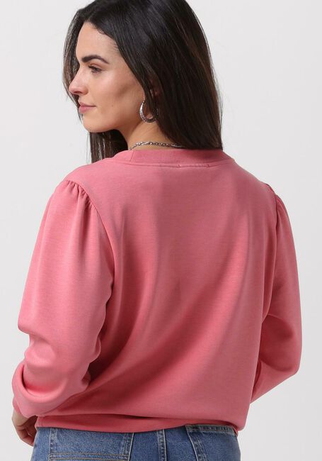 Oranje SCOTCH & SODA Trui RUCHED YOKE SEAM MODAL SWEATSHIRT - large