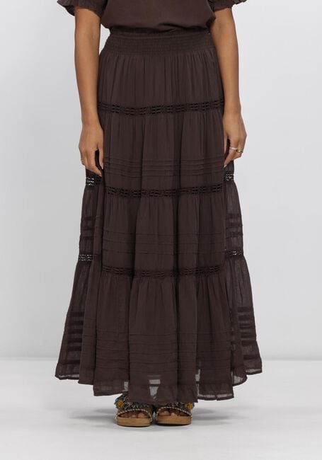 Bruine NEO NOIR Midirok FELICIA S VOILE SKIRT - large