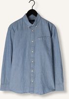 Blauwe BUTCHER OF BLUE Casual overhemd AIDAN CHAMBRAY SHIRT Blauwe BUTCHER OF BLUE Casual overhemd AIDAN CHAMBRAY SHIRT - medium