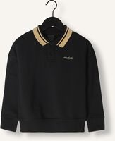 Zwarte NIK & NIK Sweater LOGO POLO SWEATSHIRT Zwarte NIK & NIK Sweater LOGO POLO SWEATSHIRT - medium