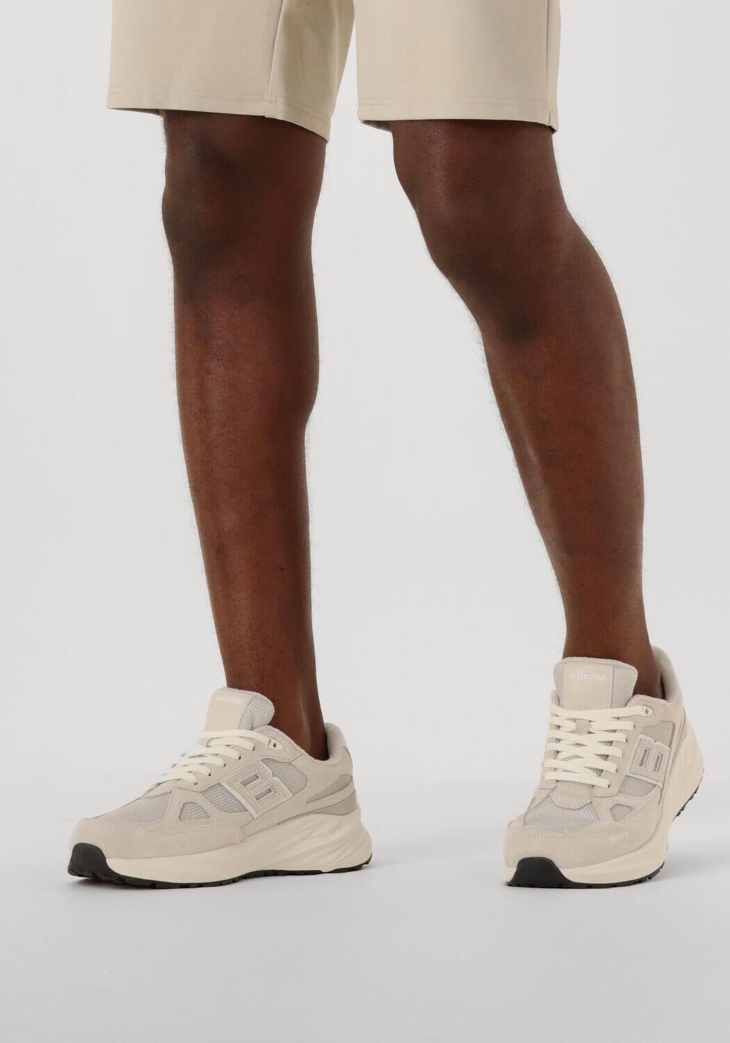 Witte BLACKSTONE Lage sneakers FLINT MOSS - large