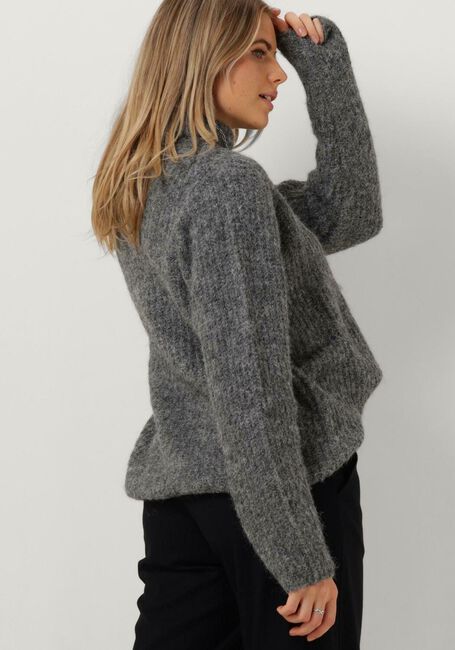Grijze MY ESSENTIAL WARDROBE Coltrui MEENAHW KNIT ROLLNECK - large