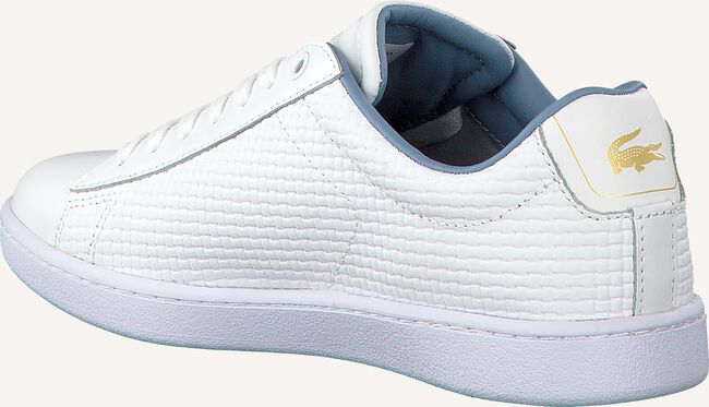 Witte LACOSTE Lage sneakers CARNABY EVO DAMES Witte LACOSTE Lage sneakers CARNABY EVO DAMES - large