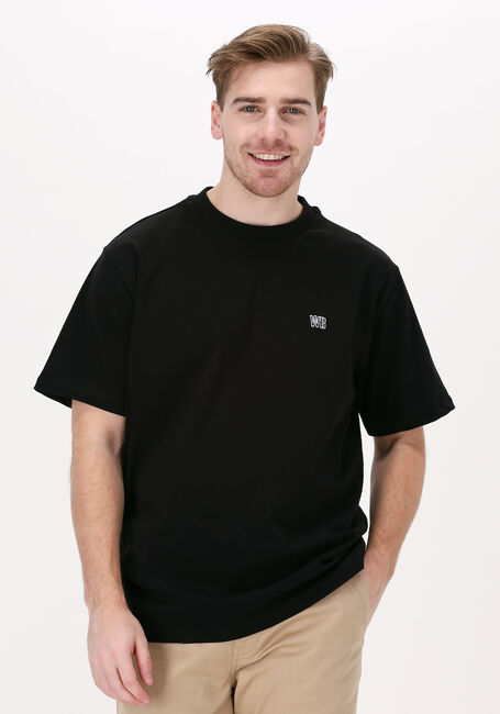 Zwarte WOODBIRD T-shirt JACO BLAIN TEE - large