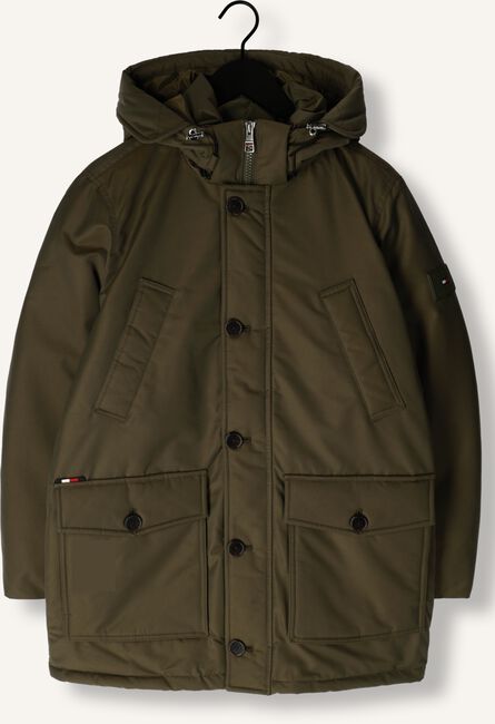 Donkergroene TOMMY HILFIGER Parka's ROCKIE NON FUR DOWN PARKA Donkergroene TOMMY HILFIGER Parka's ROCKIE NON FUR DOWN PARKA - large