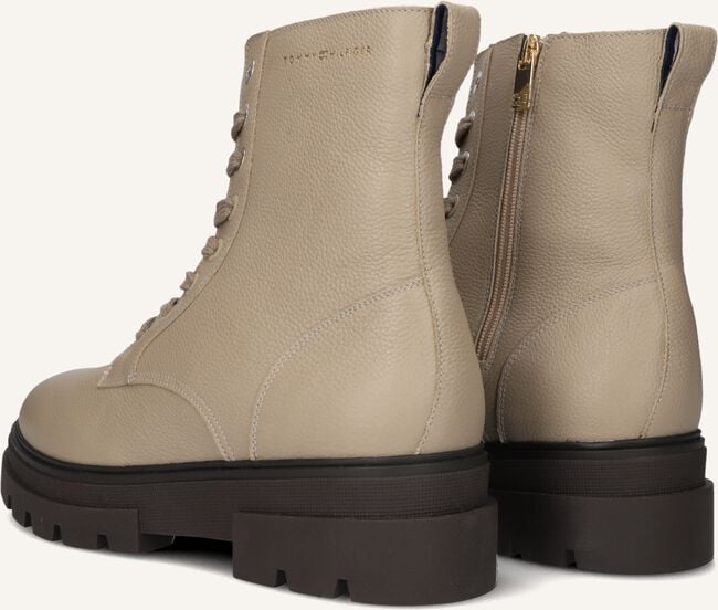 Beige TOMMY HILFIGER Veterboots BICOLOR LACE-UP Beige TOMMY HILFIGER Veterboots BICOLOR LACE-UP - large
