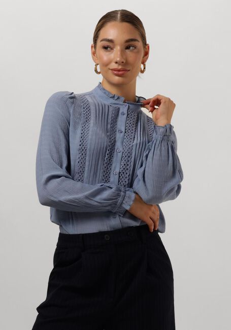 Blauwe LOLLYS LAUNDRY Blouses ARIELLL SHIRTLS - large