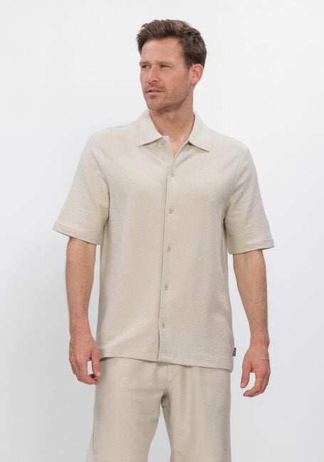 Beige AIRFORCE Casual overhemd WOVEN SHORT SLEEVE SHIRT - large
