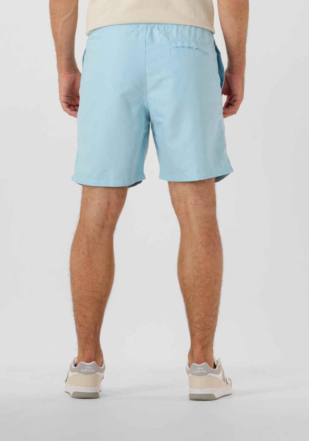 SHIWI Heren Zwembroeken Men Mike Swim Shorts 7 Inch Solid Lichtblauw