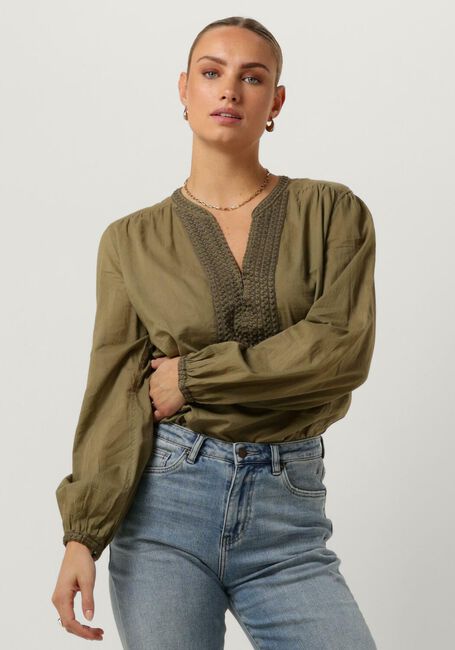 Groene CIRCLE OF TRUST Tops & T-shirts DONNA BLOUSE - large