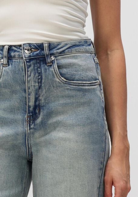 Lichtblauwe GESTUZ Wide jeans GZSARA HW WIDE JEANS - large