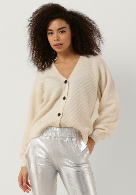 Beige SELECTED FEMME Vest SIF SISSE LS KNIT CARDIGAN - large