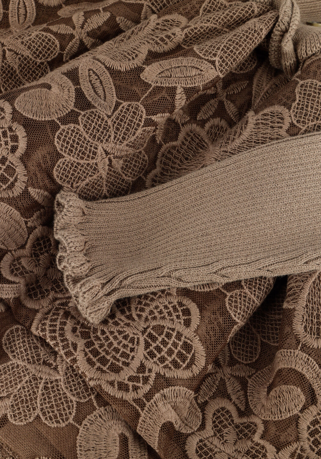 Bruine BAJE STUDIO Mini jurk MARIEZE - large