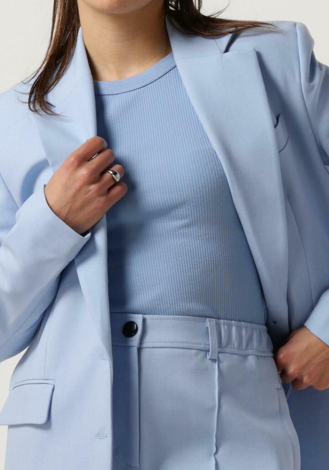 PENN & INK Dames Blazers Blazer Lichtblauw