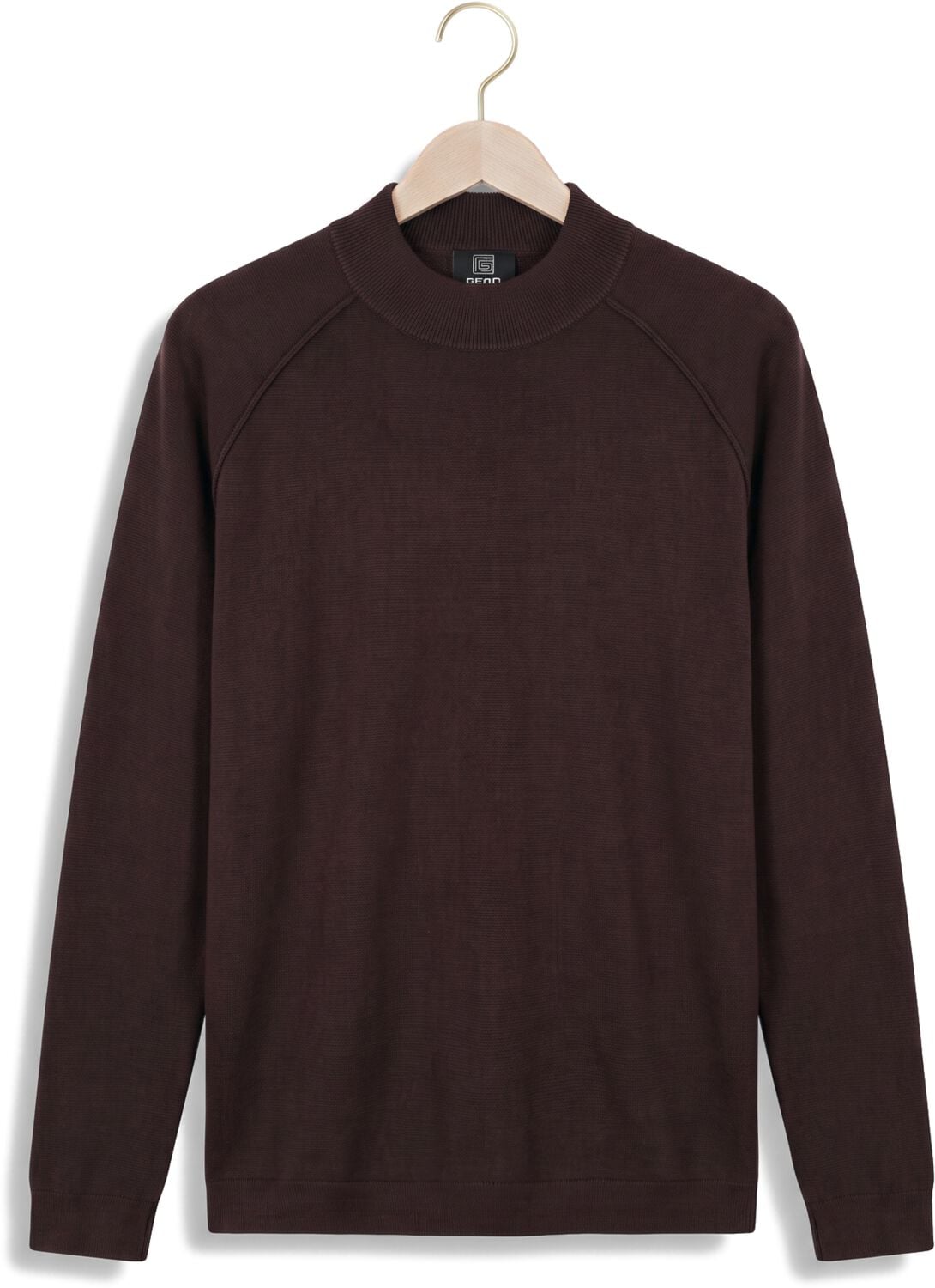 GENTI Heren Truien & Vesten Turtle Ls Bordeaux