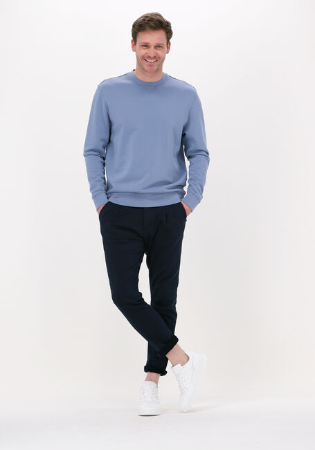 Lichtblauwe PROFUOMO Sweater PPTJ1-A - large
