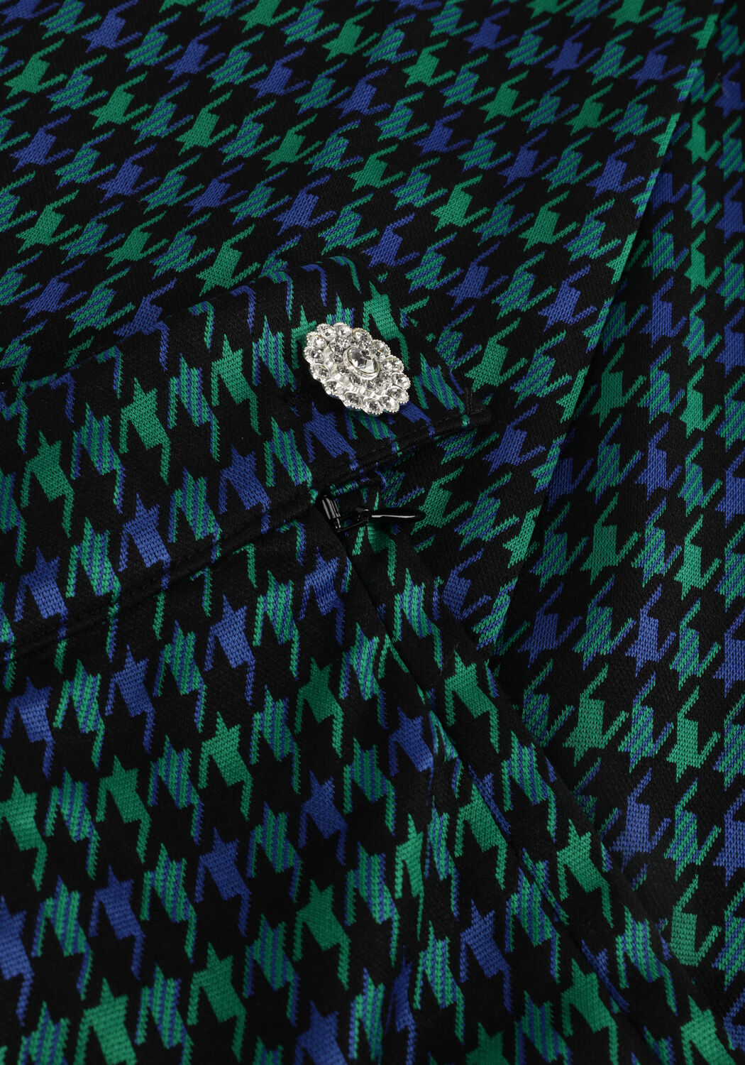 Donkergroene LOLLYS LAUNDRY Wijde broek JALISCO - large