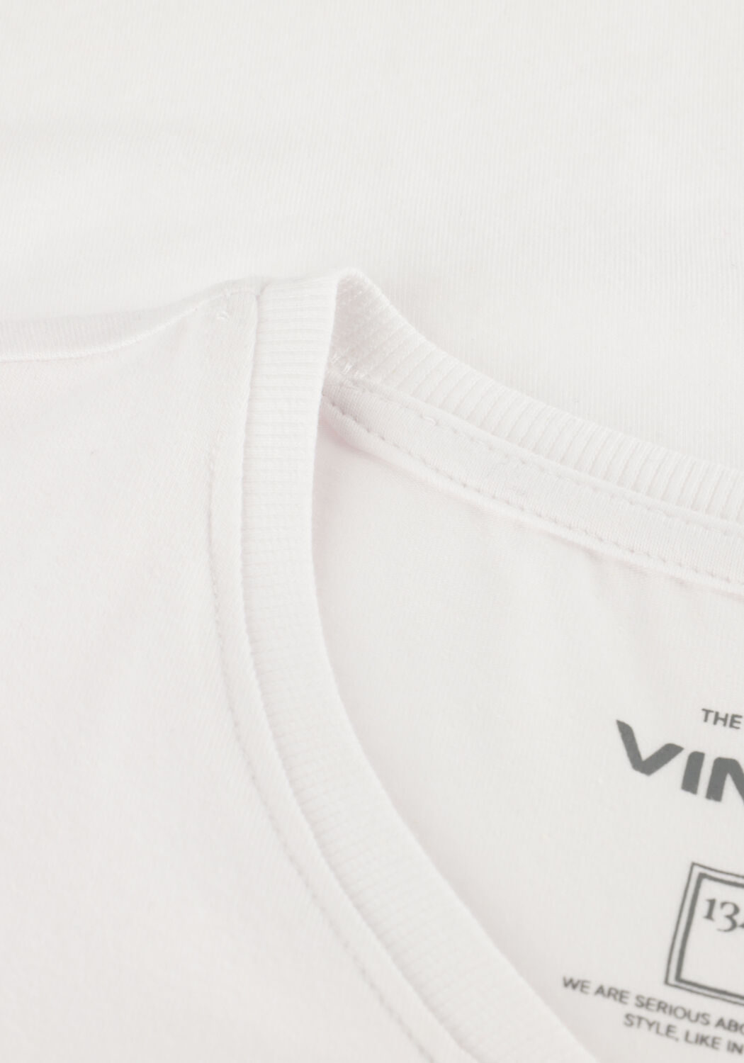 VINGINO Jongens Polo's & T-shirts Basic V Neck Wit