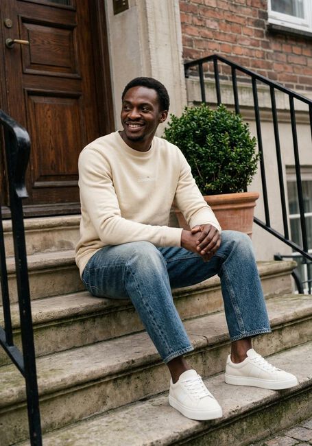 Creme THE GOODPEOPLE Sweater LITO - large