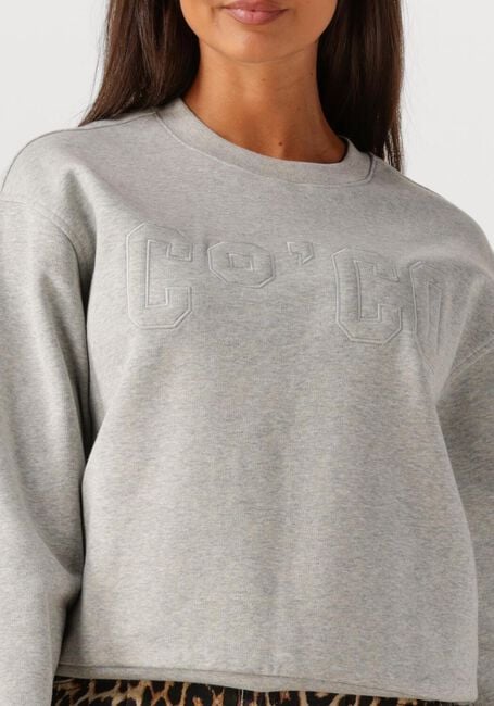 Grijze CO'COUTURE Sweater ZOE COCO SWEAT - large