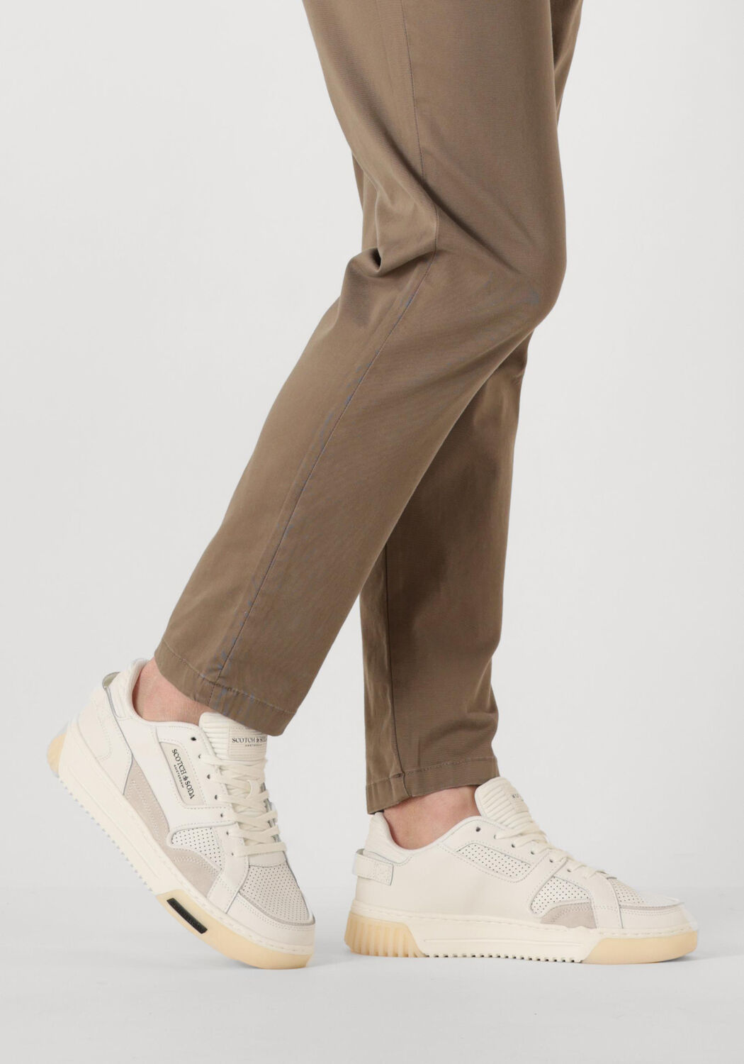 Witte SCOTCH & SODA Lage sneakers NEW CUP - large