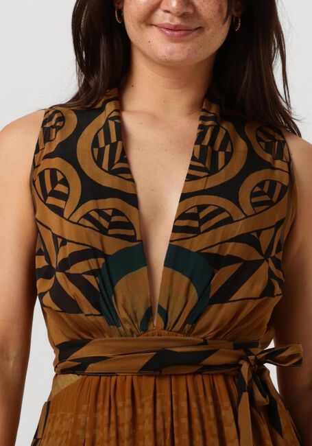 Bruine MES DEMOISELLES Maxi jurk MUSE - large