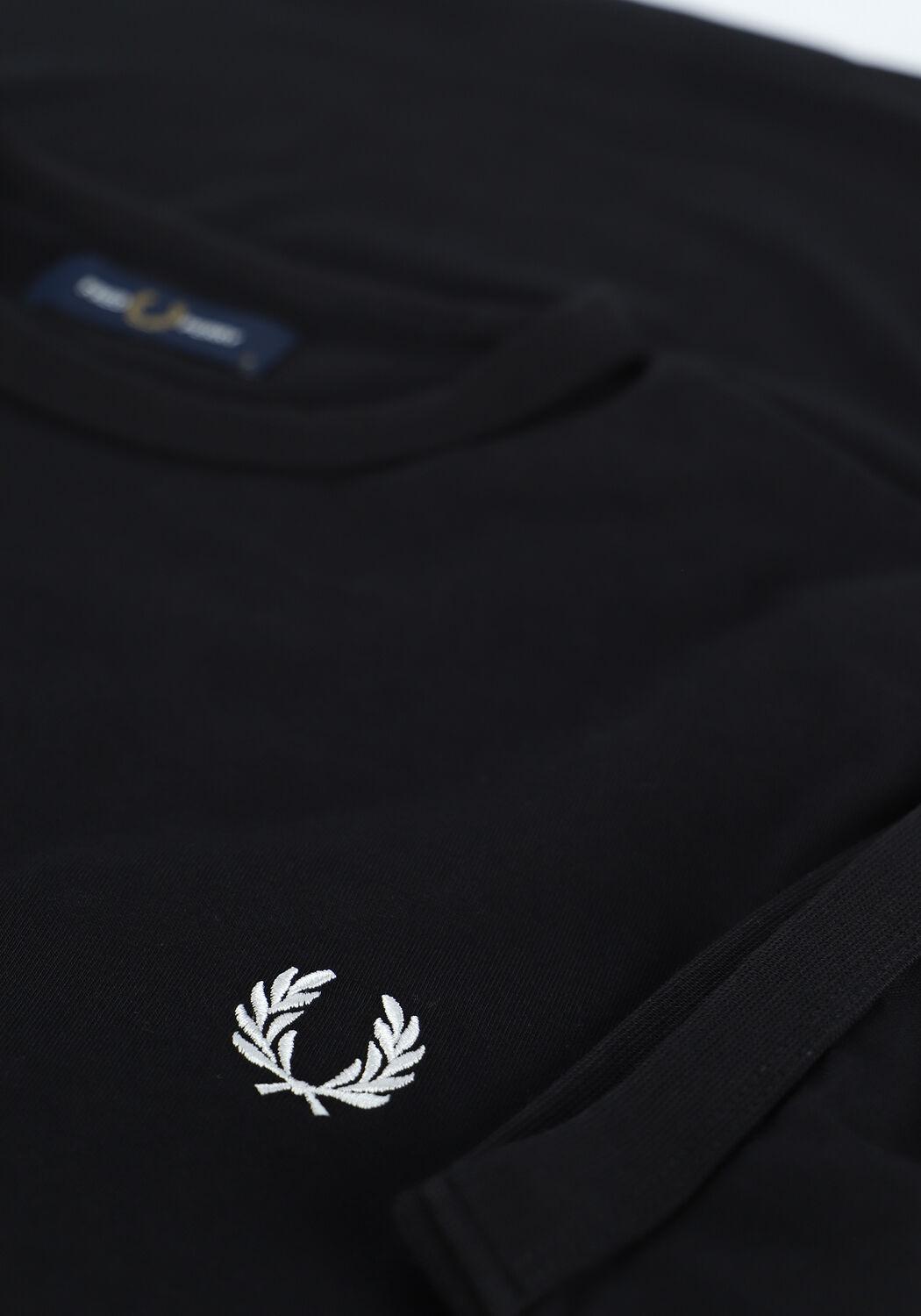 Zwarte FRED PERRY T-shirt RINGER T-SHIRT - large