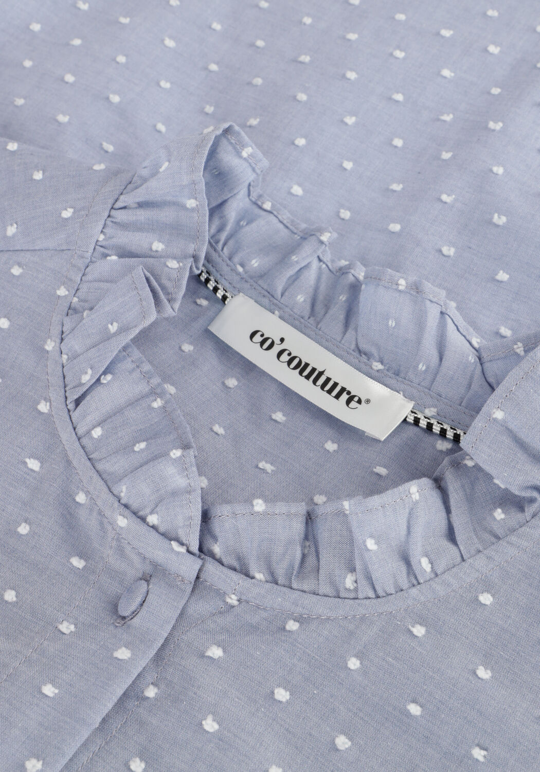 Blauwe CO'COUTURE Blouses EMILY DOT BLOUSE - large