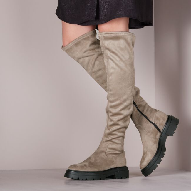 Beige NOTRE-V Overknee laarzen 01-6100 Beige NOTRE-V Overknee laarzen 01-6100 - large