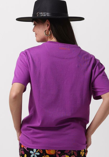 Paarse HARPER & YVE T-shirt SMILEY-SS - large